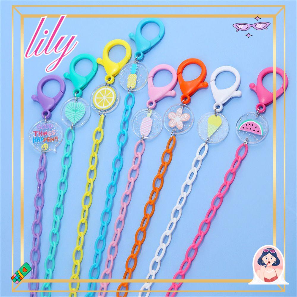 Lily Kacamata Lanyard Anak Kalung Olahraga Luar Ruangan Sunglasses Rantai Holder