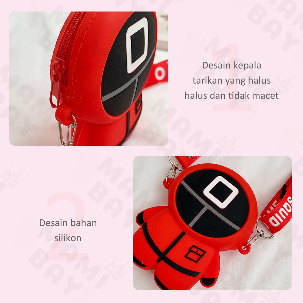 Mamibayi sling bag anak lucu dompet anak bayi perempuan dan laki laki import korea