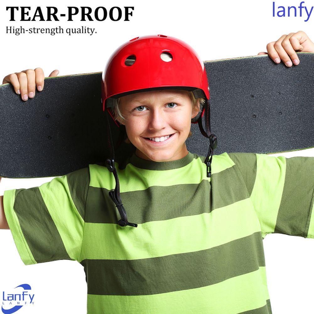 Lanfy Skateboard Amplas Tahan Air84 * 23cm Listrik Skateboard Skat Papan Stiker Skateboard Aksesori Skuter Pedal Skateboard Grip Tape Non-slip Stiker