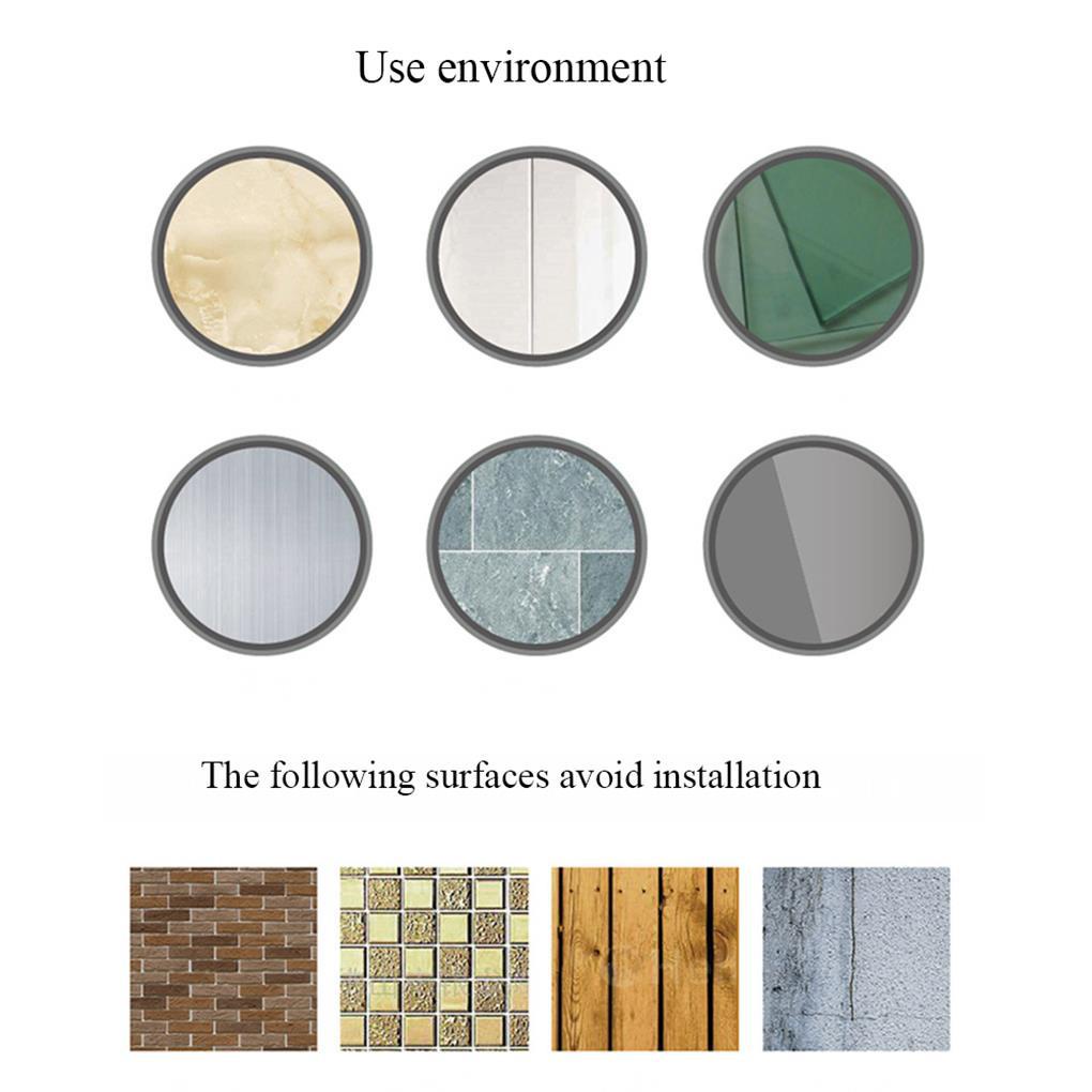 Kait Handuk Perekat Diri Dengan 3kait Kait Stainless Steel Kait Gamis Gantungan Hook Kait Dinding Anti Air Holder Untuk Kamar Mandi Dapur