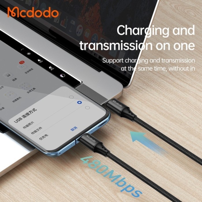 Mcdodo CA-2870 Kabel Data Charger USB TYPE C to C 3 Meter PD Samsung