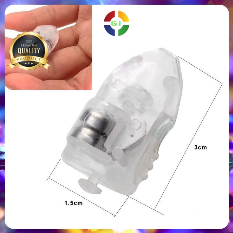 Lampu Balon LED RGB Multifungsi 50 PCS Multi-Color