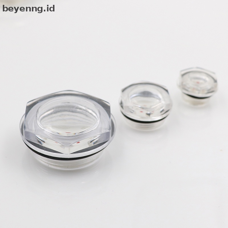 Beyen 16mm-60mm dia male thread air or oil level sight glass ID