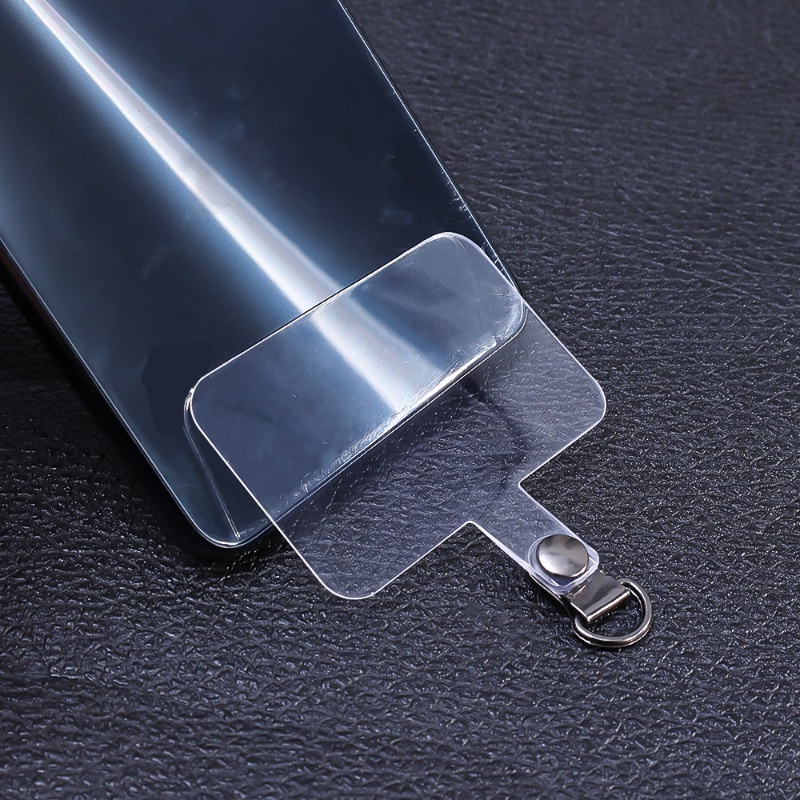 Kartu Lanyard Ponsel Transparan TPU Kualitas Tinggi/Gasket Tali Gantung Ponsel Yang Dapat Diganti/Kartu Liontin Smartphone Dengan Gesper Logam