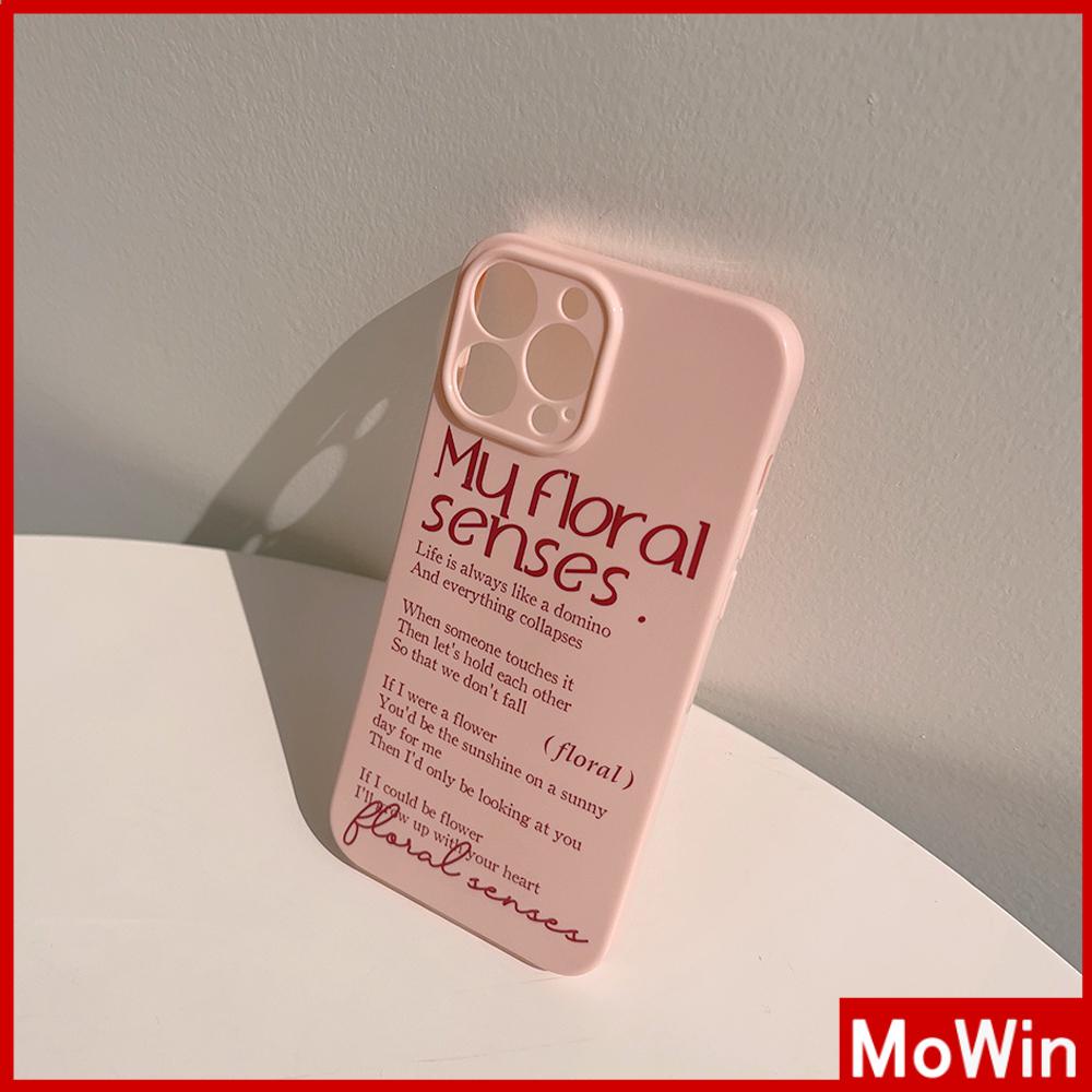 For iPhone 14 Pro Max iPhone Case Cream Glossy Soft Case TPU Shockproof Camera Cover Protection Letters Simple Compatible with iPhone 13 Pro max 12 Pro Max 11 xr xs max 7Plus 8Plus