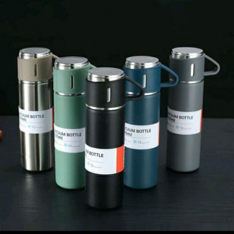 [AGS] Termos Cangkir Set - Vacuum Flask - Thermos Vacum Bisnis