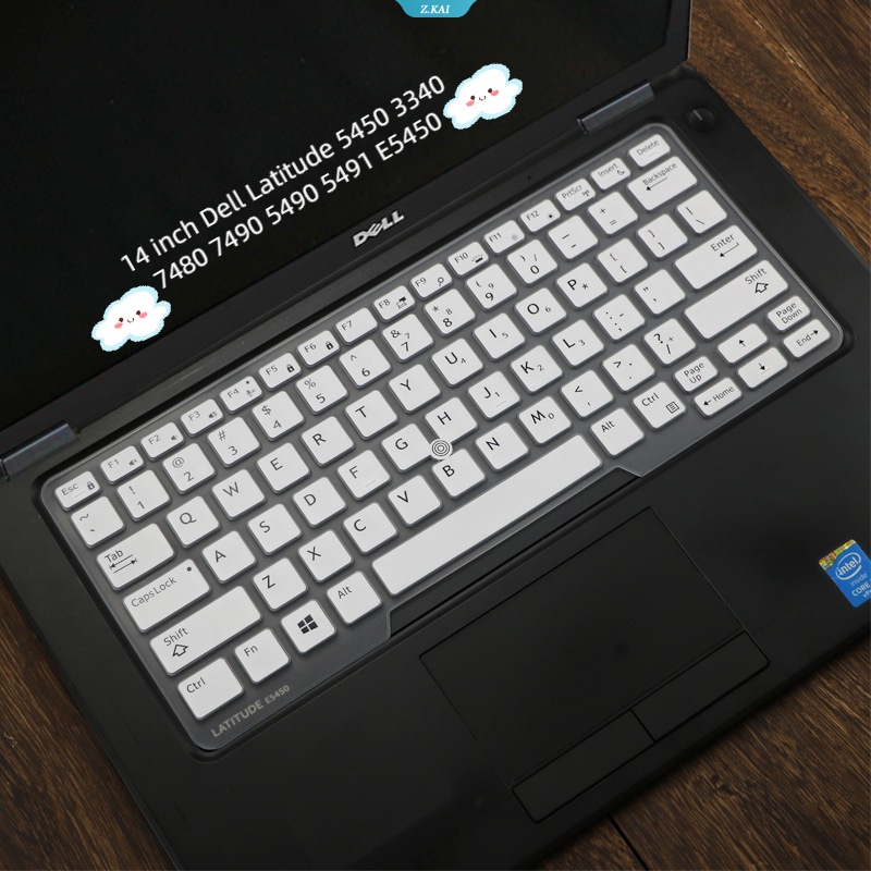 Cover Keyboard Laptop TPU Untuk Model 14inch Dell Lintang 5450 3340 7480 7490 5490 5491 E5450 E5470 Film Keyboard Kulit Pelindung Tahan Lembab [ZK]