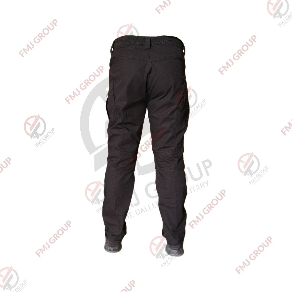 Celana Panjang Pria Celana TacticalBlackhawk - HITAM_Bahan Ripstop American