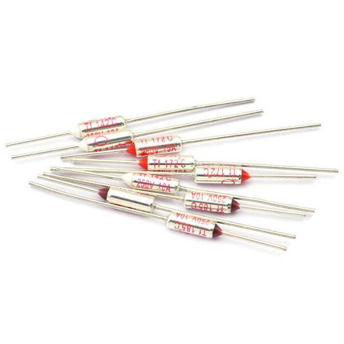 Fuse Thermal Thermofuse 10A 250 Volt Banyak Ukuran Celcius Ricecooker