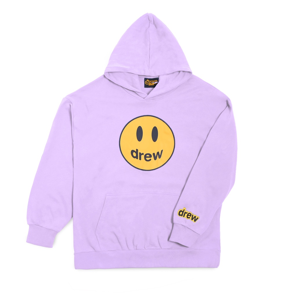 Drew House Mascot Fleece Hoodie Purple