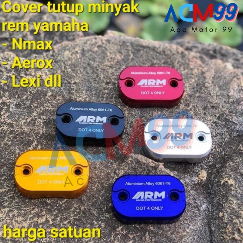 cover tutup master rem minyak rem ARM Nmax aerox lexi xride dll