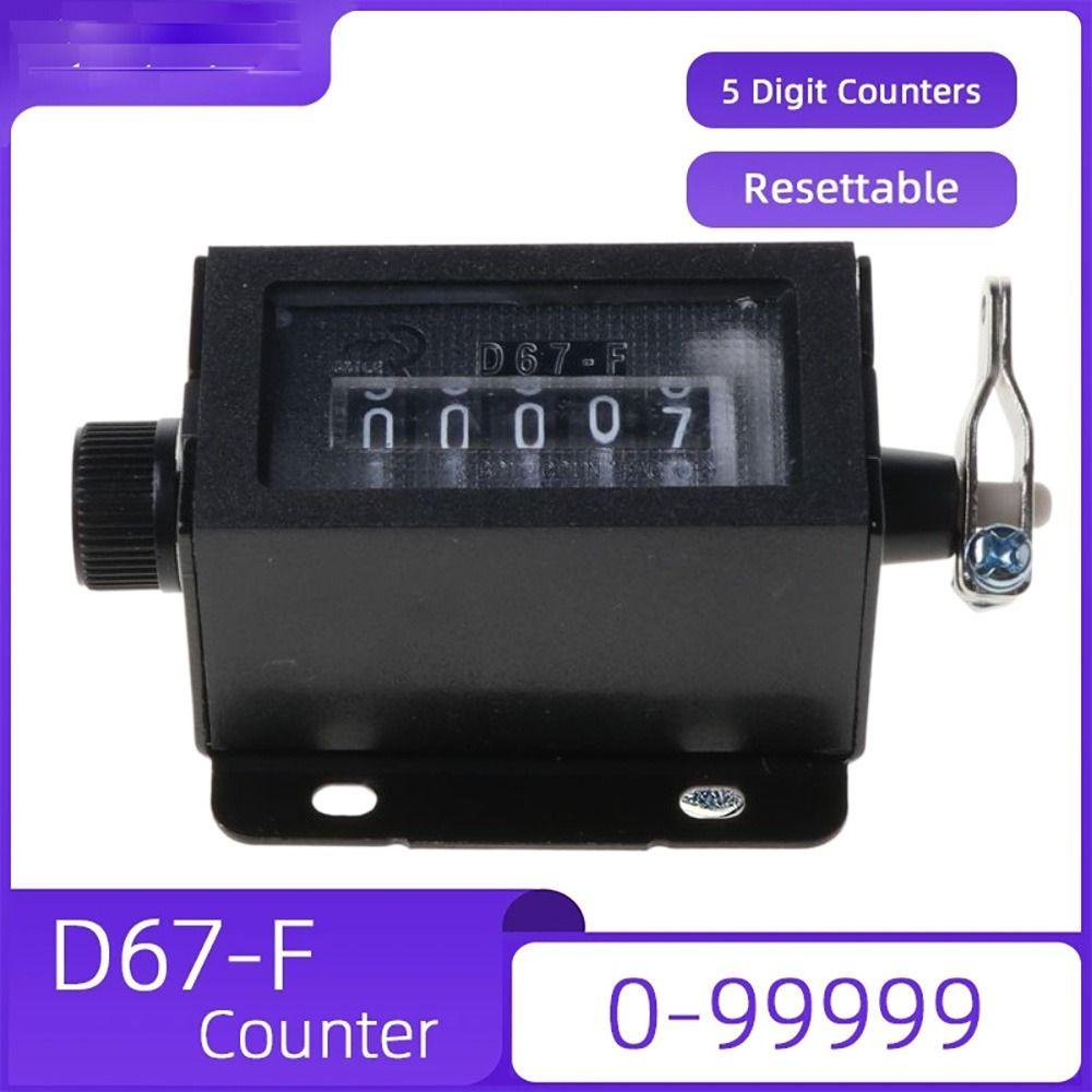 POPULAR Populer Lap Counter D67-F Metal Tarik Stroke Lap Trackers Tarik Counter