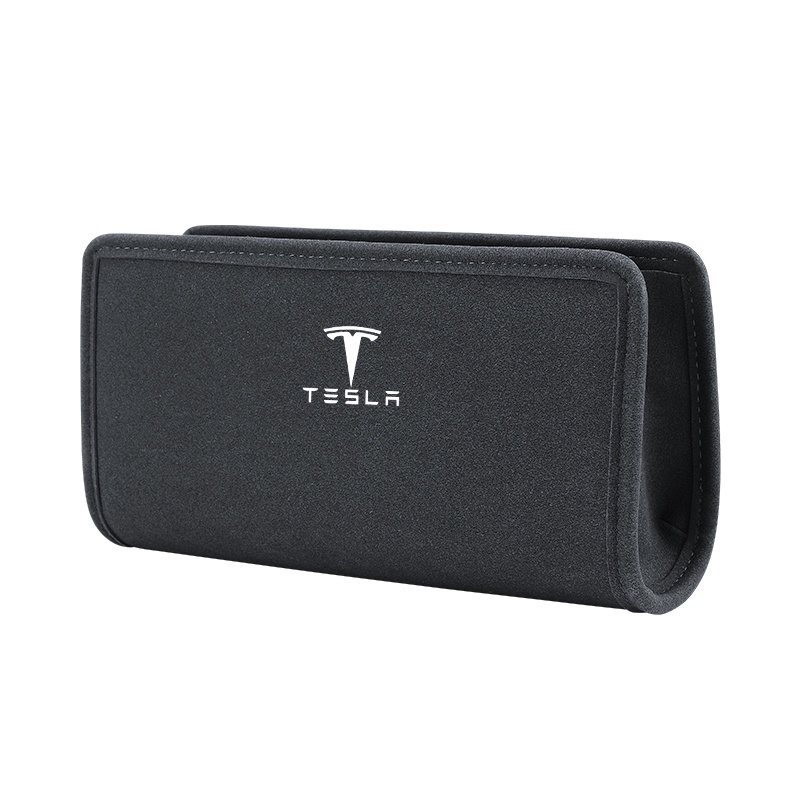 Tesla car storage box, Kotak Penyimpanan Kulit Mobil Cocok Untuk model 3model X model y model s