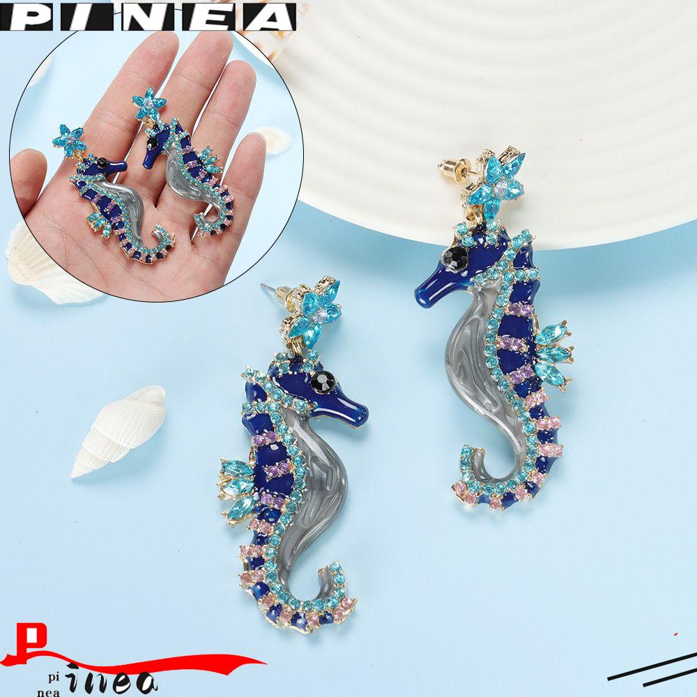 Anting Nanas Logam Berminyak Perhiasan Pesta Fashion Jewelry Ear Studs