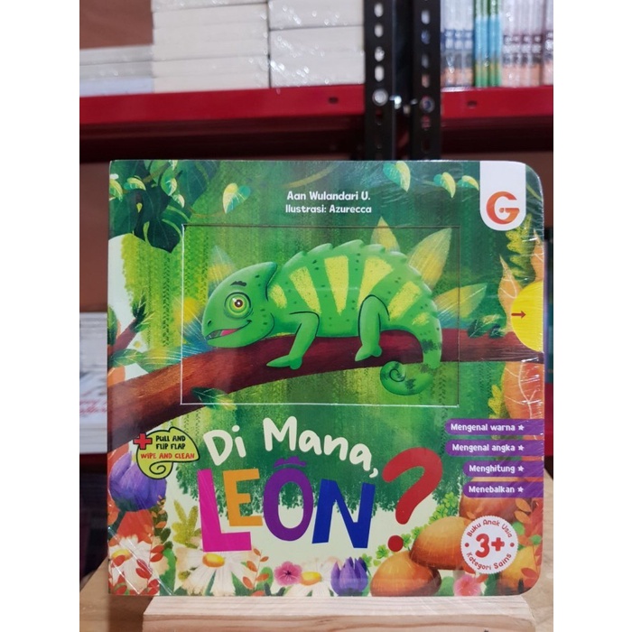 Boardbook Dimana, Leon? - Gema Insani Press