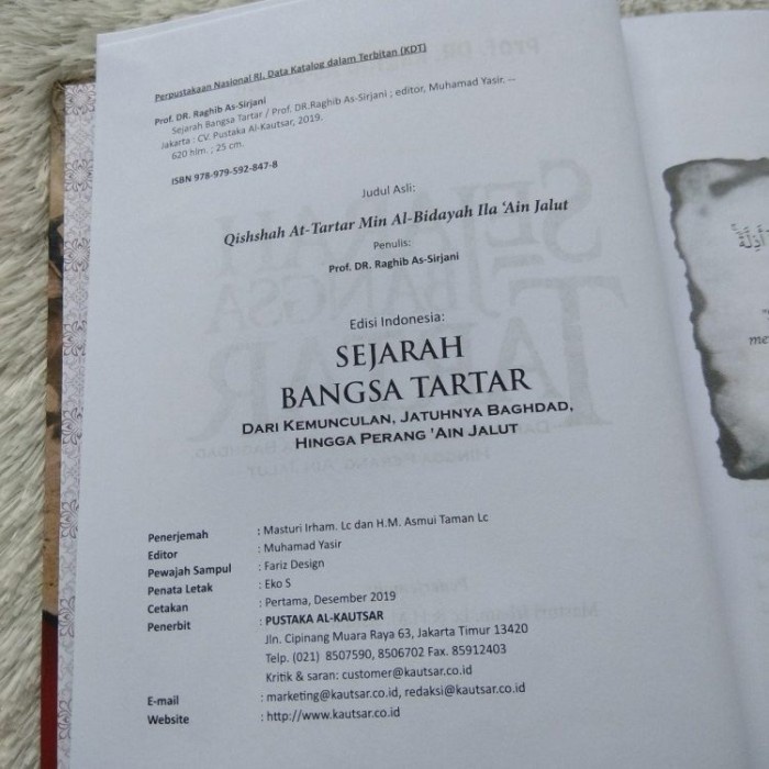 Sejarah Bangsa Tartar - Pustaka Alkautsar