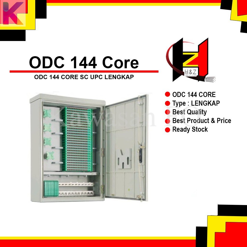 ODC 144 Core SC UPC Lengkap / Odc Pole/Odc Tiang Kapasitas 144 Core Lengkap