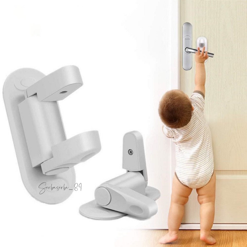 Pengaman Pintu Baby Safety Door Lock Solusi Hemat untuk Keselamatan Anak Anda