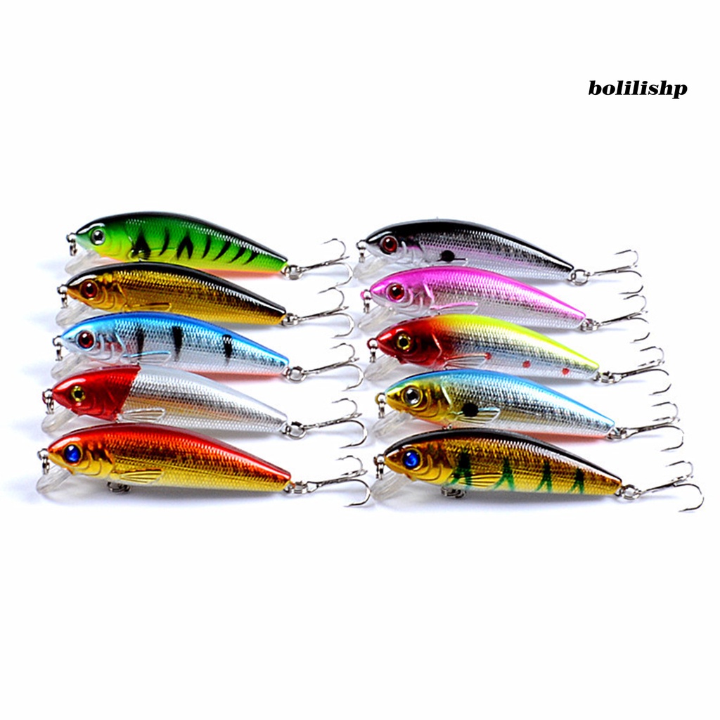 Bo-lure Umpan Desain Simulasi Warna Cerah Kait Tajam Luar Memancing Ikan Kecil Hovering Bionic Bait Persediaan Aktivitas Air