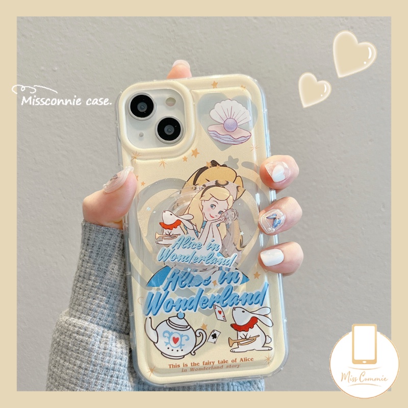 Case Pasangan Untuk Redmi 12C 10C 10A 9T A1 9 10 9A 9C NFC Redmi Note10 8 9 11 10 Pro Max 10s 11s POCO F4 Kartun Disney Princess Lucu Mermaid Alice Airbag Shockproof Soft Cover