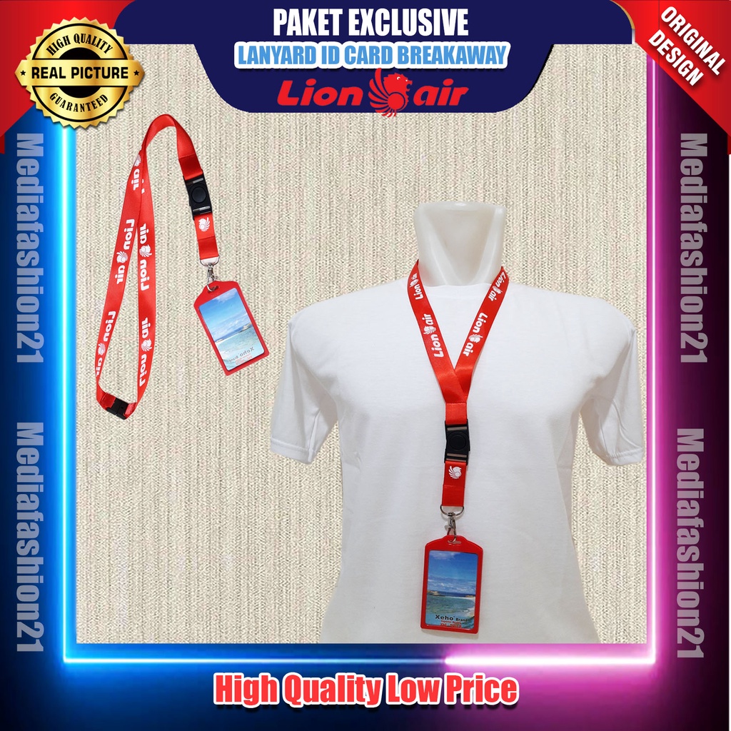 

LION AIR Id Card Lanyard High Quality - PAKET MURAH BERKUALITAS