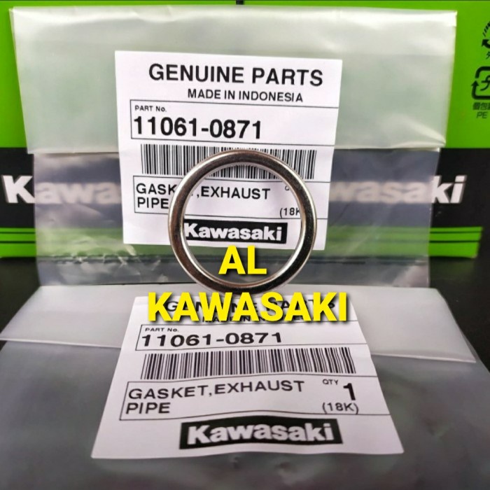 paking knalpot packing gasket knalpot klx150 klx 150 original Kawasaki
