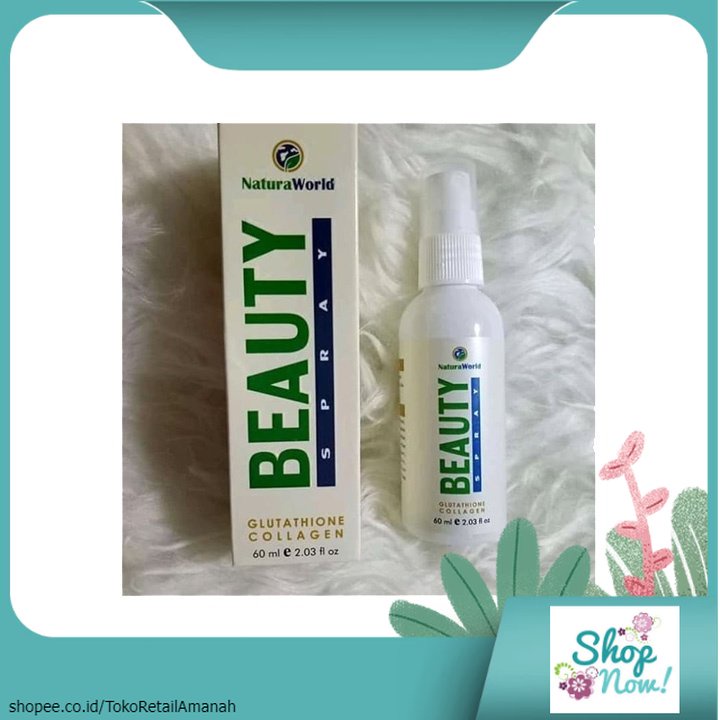 NATUR4WORLD NATUR4 BEAUTY SPRAY SERUM 60ML - NATUR4 Beauty Spray glutathion Collagen 123456-NH