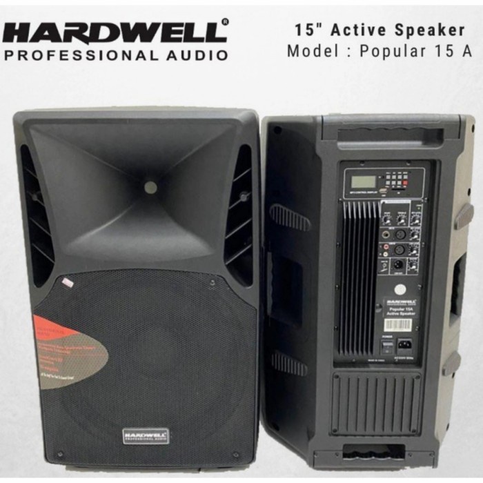 Speaker aktif 15 inch karaoke professional hardwell popular 15a