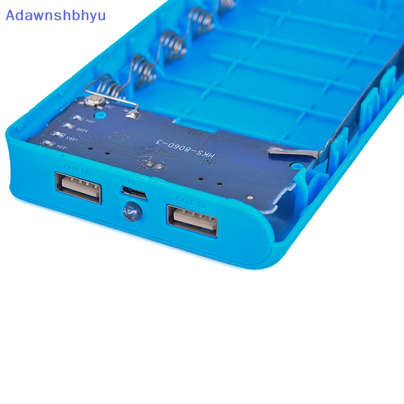 Adhyu Shell Case 2A 6x18650 Charger DIY Box Kit Papan No ID