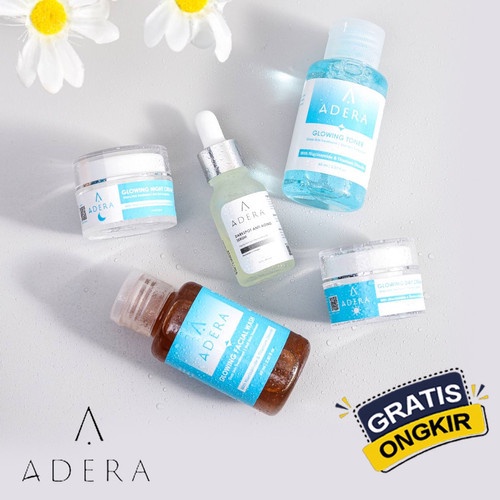 Paket Adera Skincare Bikin Wajah Glowing Putih Bersih Mulus Tampa Jerawat