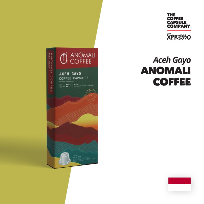 

Anomali Coffee - Aceh Gayo - Nespresso Compatible - 1 pcs