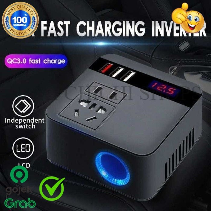 E - CAR STUFF K7 / CHARGER SERBAGUNA UNTUK MOBIL ORIGINAL CC