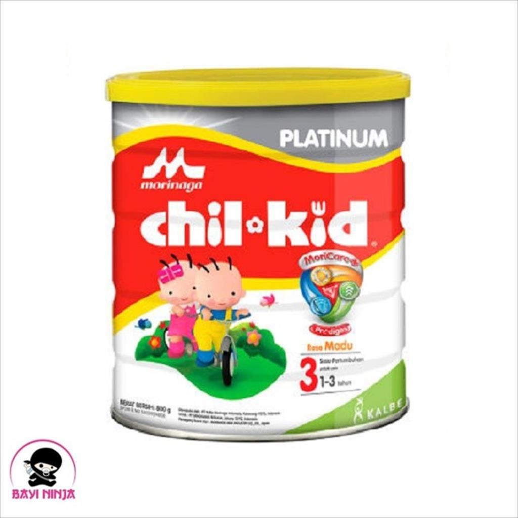MORINAGA CHIL KID Platinum Madu Susu Tin 800g 800 g