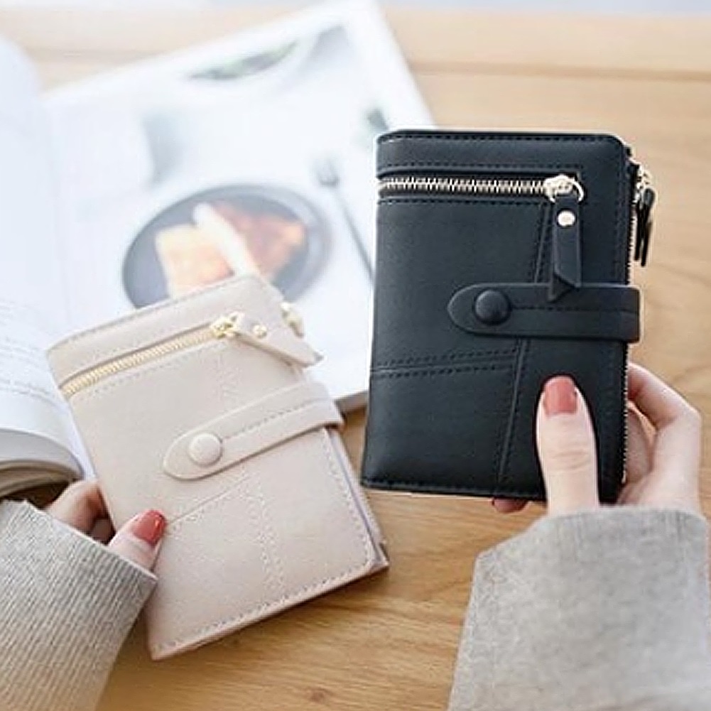 DOMPET WANITA LIPAT KULIT IMPORT KOREA ABG FASHION BATAM WALLET PREMIUM BRAND