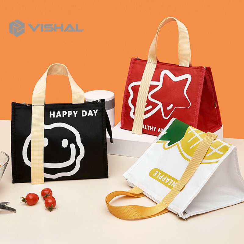 VISHAL Lunch bag / tas bekal / coolerbag / Tas bekal jinjing / tas bekal portable