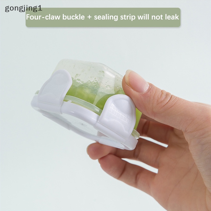 Ggg 60ml Leak Proof Reusable Food Storage Wadah Plastik Aksesoris Dapur ID