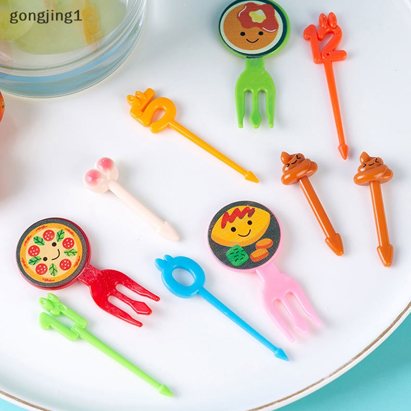 Ggg Bento Sayur Kuali Lucu Mini Balita Anak Buah Garpu Tusuk Gigi ID