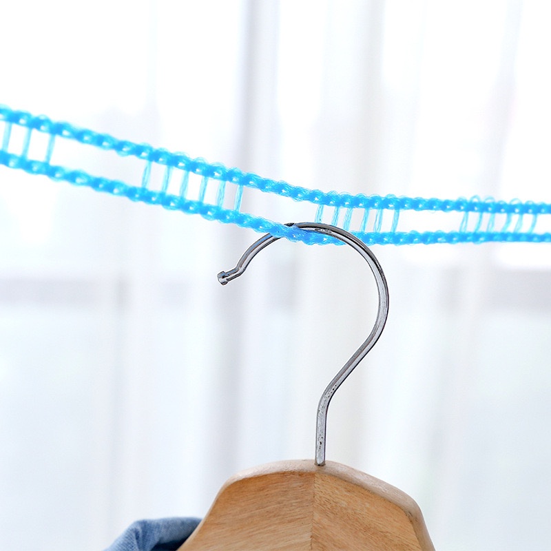 SEVENTEEN TALI JEMURAN PAKAIAN 5METER 3METER PORTABLE GANTUNGAN HANGER JEMURAN BAJU LAUNDRY TALI JEMURAN BAJU LAUNDRY TALI JEMURAN TRAVELING CAMPING KEMAH