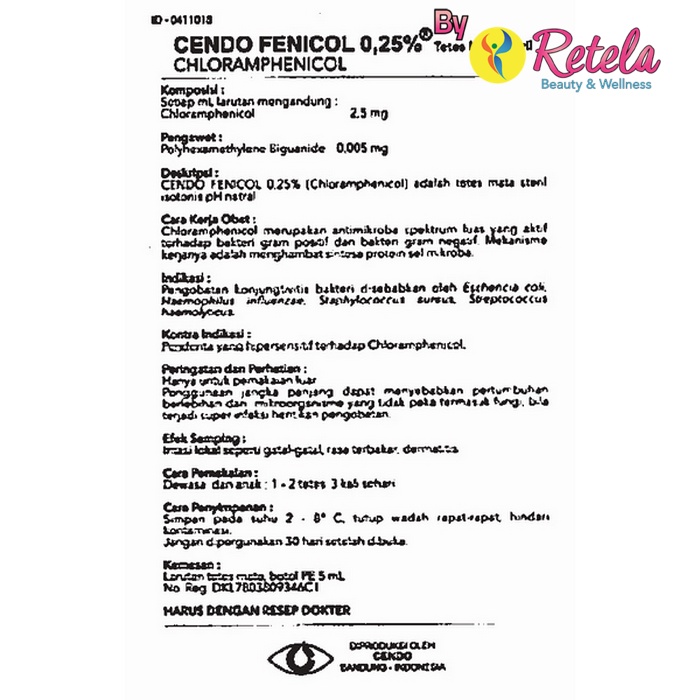 CENDO FENICOL 0.25% EYD 5ML