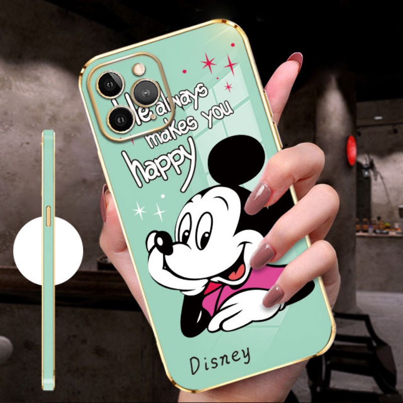 Mickey Mouse Disney Think Soft Case for Samsung A20s A21s A22 4G A22 A22s 5G A23 4G 5G A30 A20 M10s 