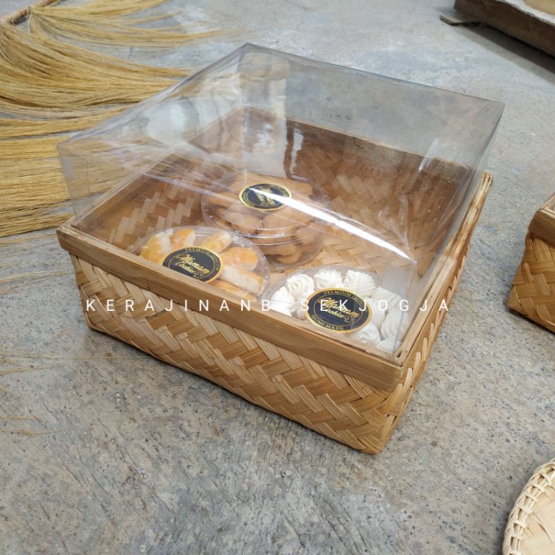 

(WK) BESEK MIKA HANTARAN / besek mika/besek cantik/besek murah/besek kue/hantaran lebaran/hantaran kue