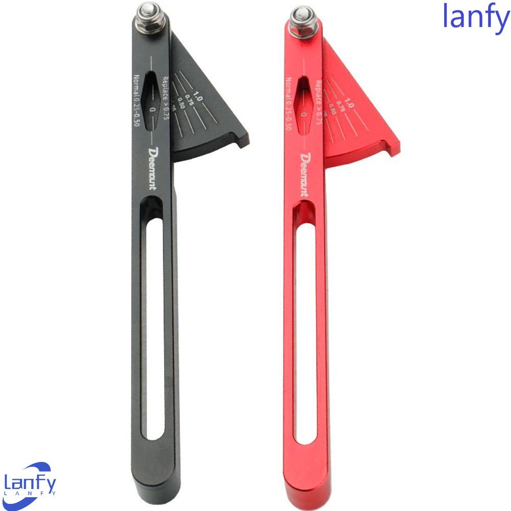 Lanfy Chain Wear Indicator Tool Sepeda Parts MTB Gauge Repair Alat Ukur Aksesoris Sepeda Wear Indicator Chain Wear Tear Checker Bike Chain Checker