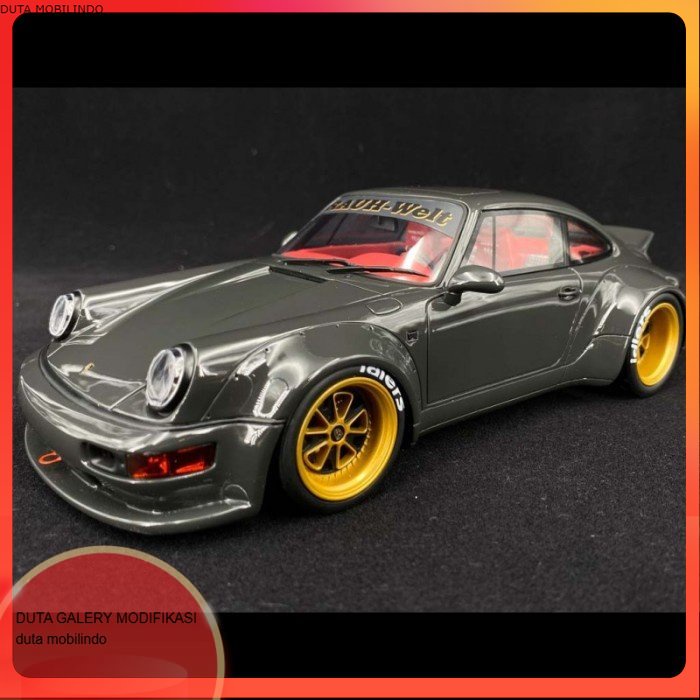 1/18 GT SPIRIT PORSCHE RWB BODYKIT BOURGOGNE DIECAST MINIATUR NOT 991 - Duta Modifikasi