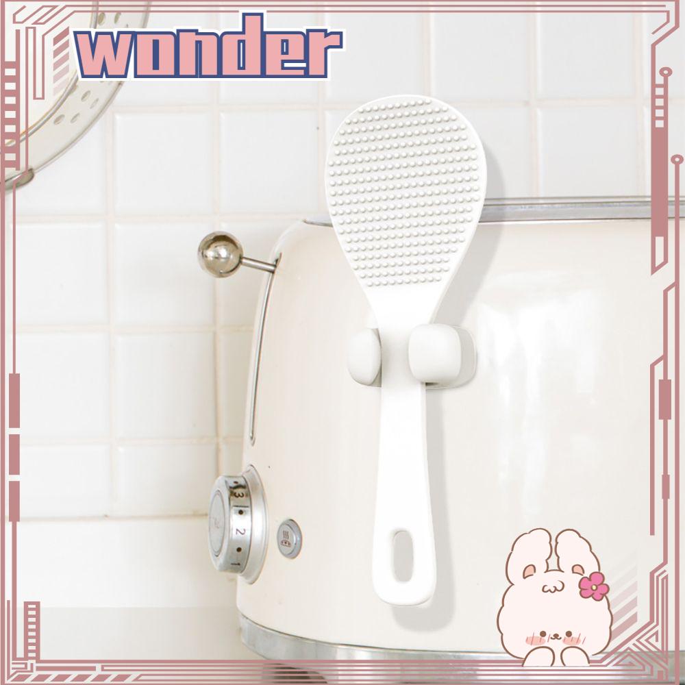 Wonder Rice Scoop Holder Tempat Penyimpanan Rice Cooker Dapur Baru