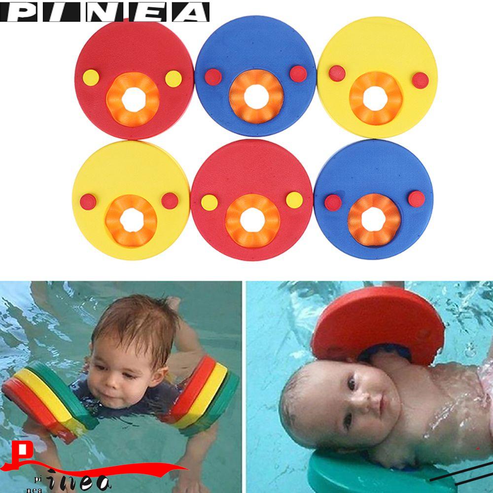 Pineapple 6PCS EVA Foam Swim Discs Alat Renang Kolam Renang Bayi Mengambang Lengan