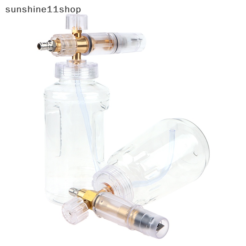 Sho Transparan Foamer Jet Bottle High Pressure Foam Lance Mesin Cuci Mobil High Foaming N