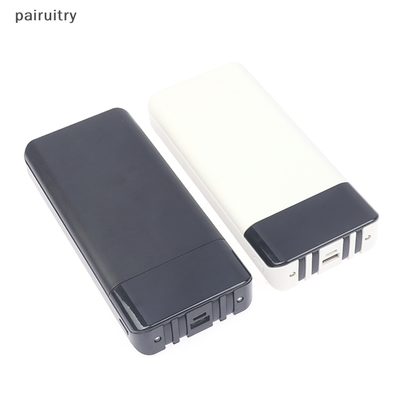 Prt 7X DIY Box Dilengkapi 4kabel18650case Holder 5V 2.1A Display LCD Digital Dengan Senter LED Untuk IP Xiaomi Huawei PRT