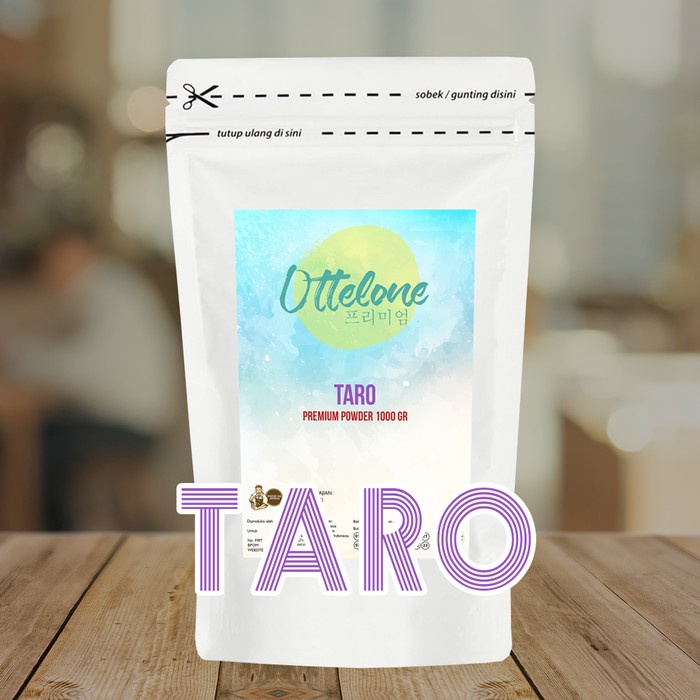 

Terjangkau~Bongkar Gudang POWDER TARO OTTELO isi 1KG BUBUK MINUMAN HALAL GRATIS RESEP