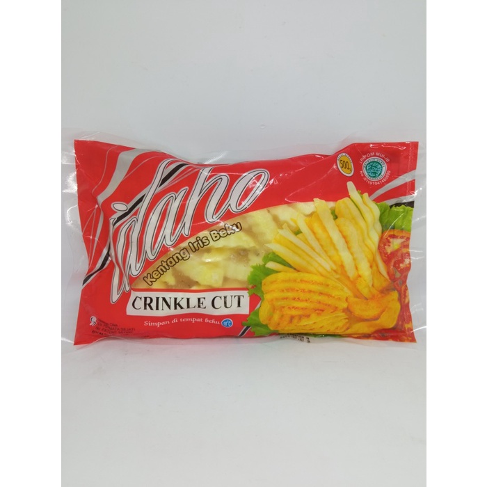 

IDAHO CRINCLE CUT 1000 GR KENTANG