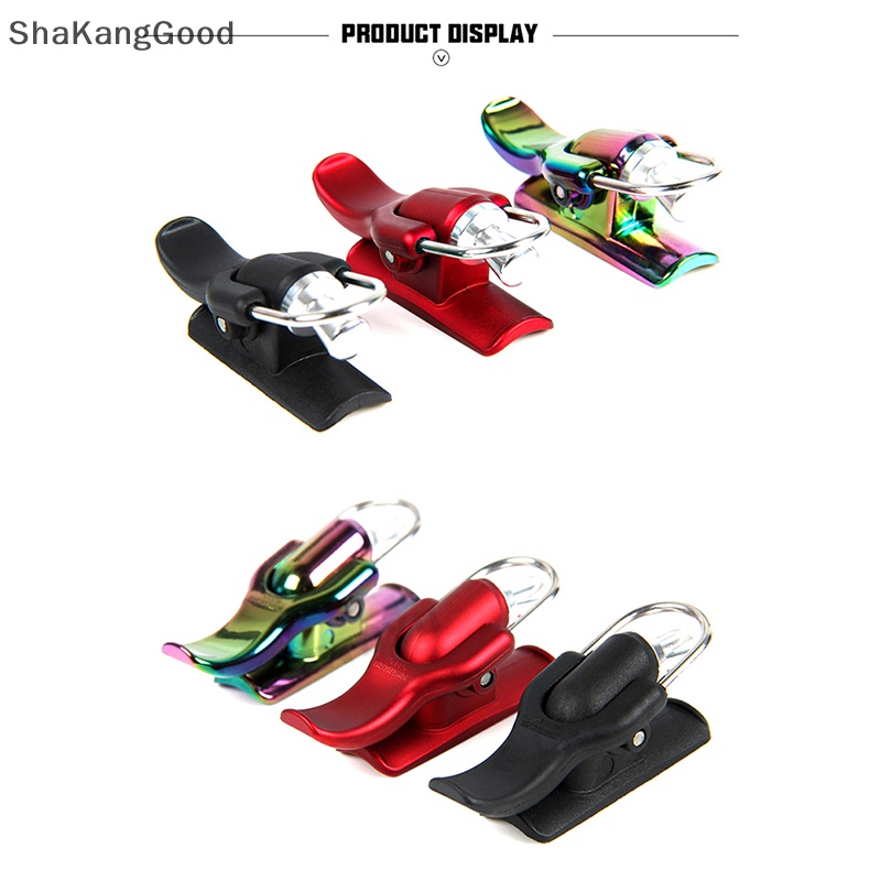 Skid 1PC Baru Breakaway Marine Fishing Launch Gun Clamp Tombol Jempol Surfing Casg Trigger Barrel Clip Alat Pelindung Jari Ikan SKK